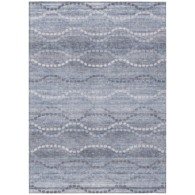 Addison Chantille ACN2030 Gradient Machine Made Transitional Blue Rug