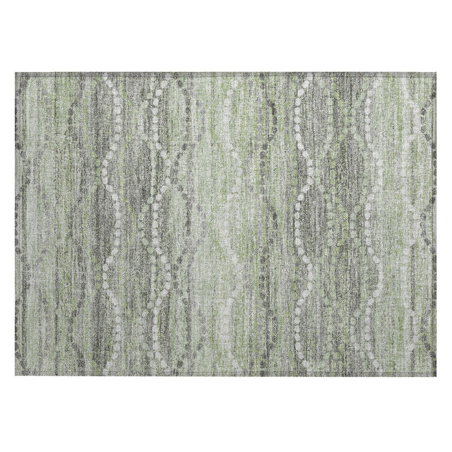 Addison Chantille ACN2030 Gradient Machine Made Transitional Green Rug
