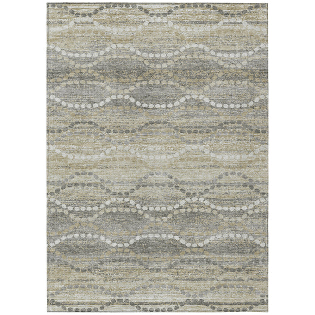 Addison Chantille ACN2030 Gradient Machine Made Transitional Pewter Rug