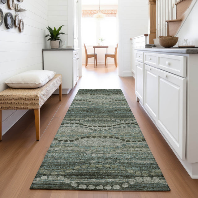 Addison Chantille ACN2031 Gradient Machine Made Transitional Aloe Rug
