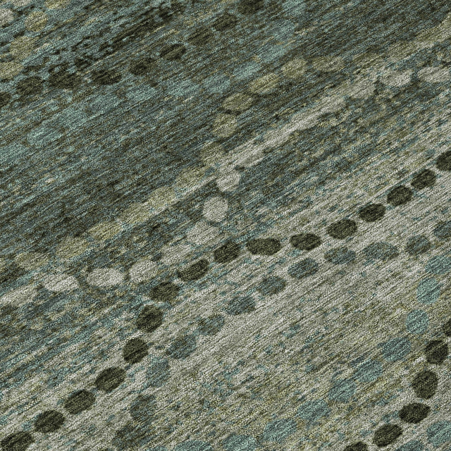 Addison Chantille ACN2031 Gradient Machine Made Transitional Aloe Rug