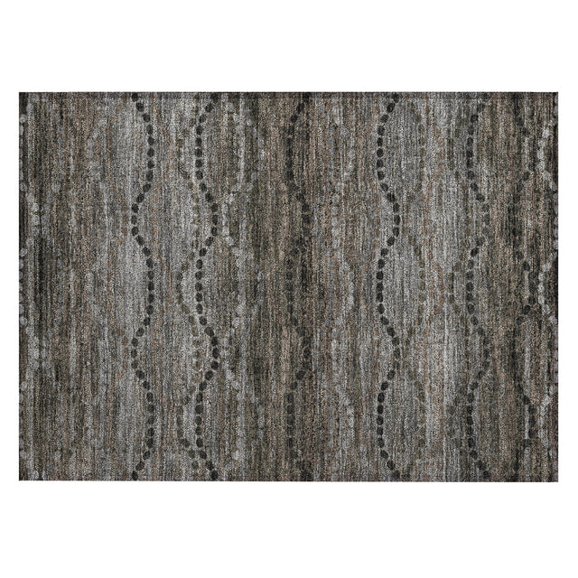 Addison Chantille ACN2031 Gradient Machine Made Transitional Chocolate Rug