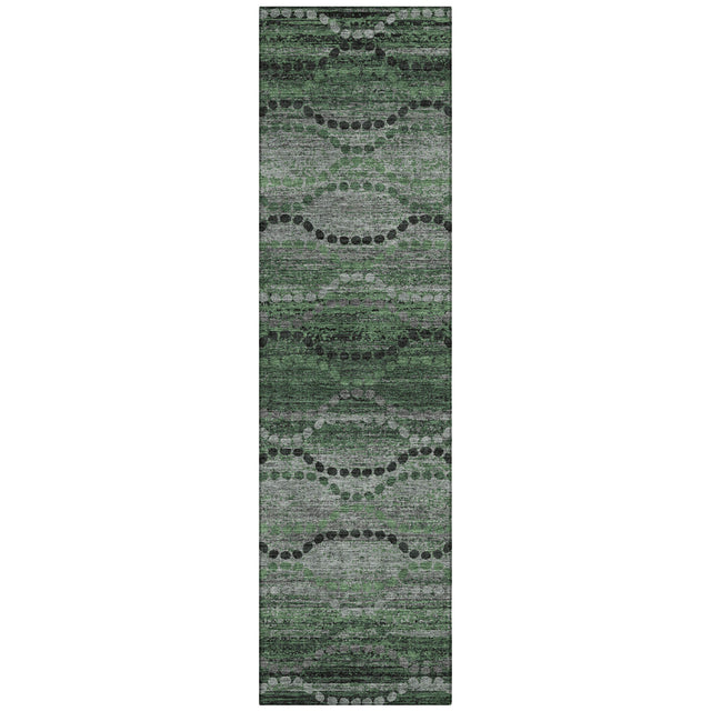 Addison Chantille ACN2031 Gradient Machine Made Transitional Olive Rug
