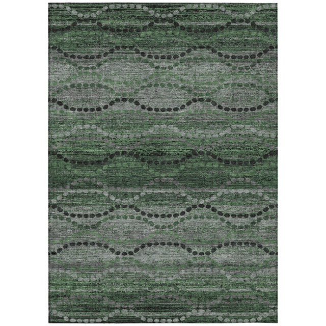 Addison Chantille ACN2031 Gradient Machine Made Transitional Olive Rug