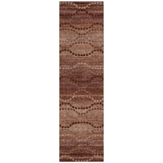 Addison Chantille ACN2031 Gradient Machine Made Transitional Paprika Rug