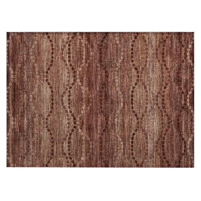 Addison Chantille ACN2031 Gradient Machine Made Transitional Paprika Rug