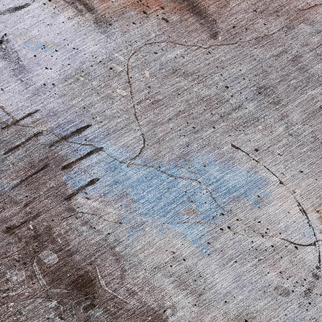 Addison Chantille ACN2032 Abstract Machine Made Transitional Taupe Rug