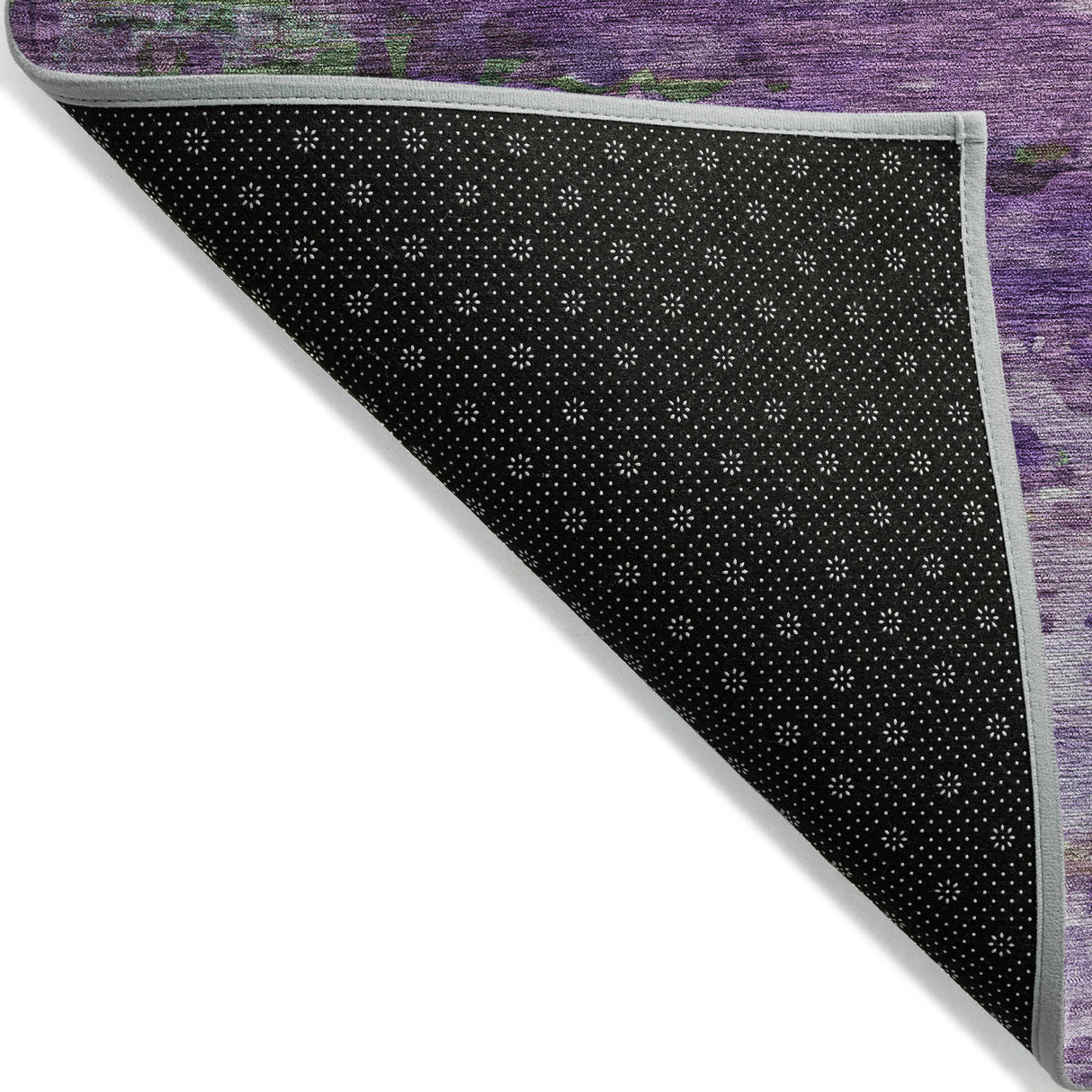 Addison Chantille ACN2035 Abstract Machine Made Transitional Purple Rug