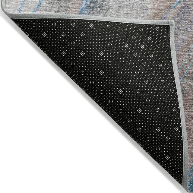 Addison Chantille ACN2036 Swirls Machine Made Transitional Brown Rug