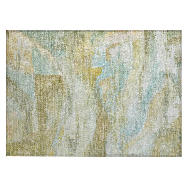 Addison Chantille ACN2039 Abstract Machine Made Transitional Beige Rug