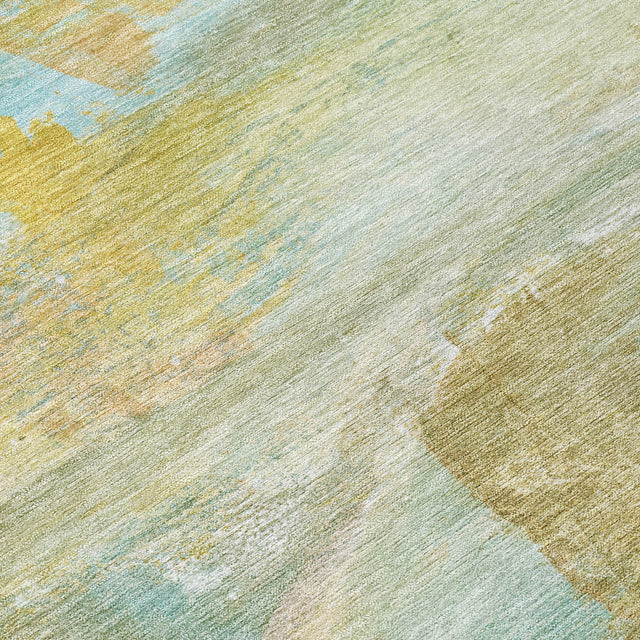 Addison Chantille ACN2039 Abstract Machine Made Transitional Beige Rug