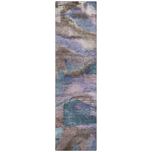 Addison Chantille ACN2040 Abstract Machine Made Transitional Mocha Rug
