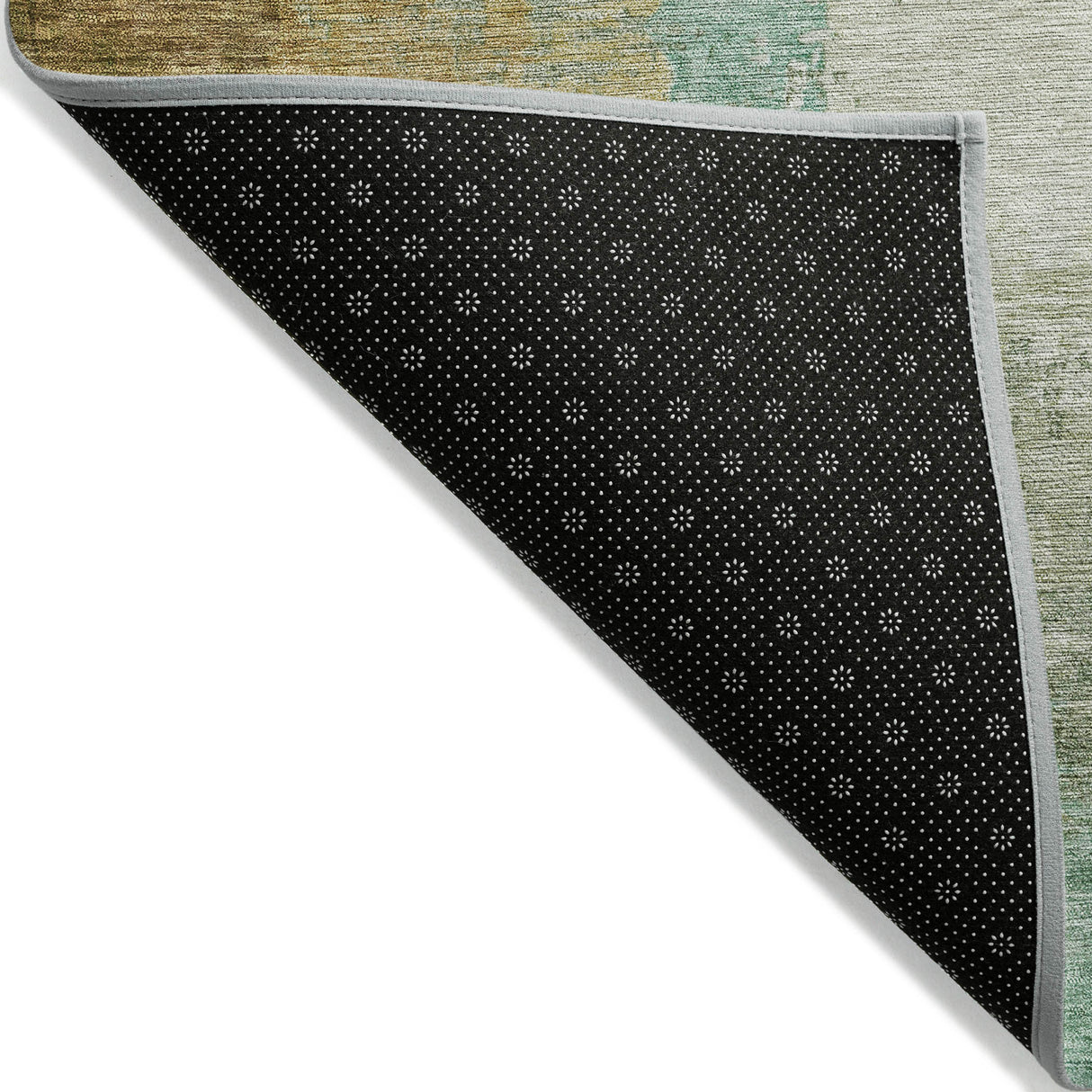 Addison Chantille ACN2041 Abstract Machine Made Transitional Aloe Rug