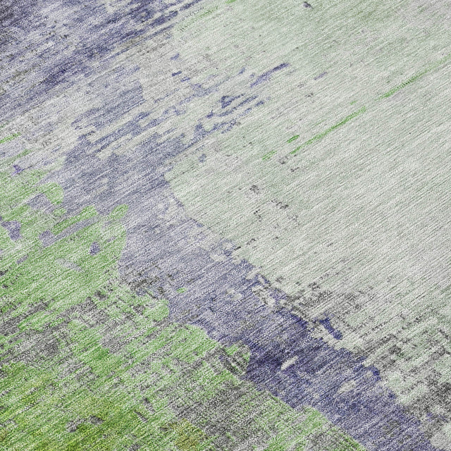 Addison Chantille ACN2041 Abstract Machine Made Transitional Plum Rug