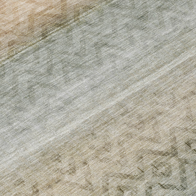 Addison Chantille ACN2042 Geometric Machine Made Transitional Gray Rug