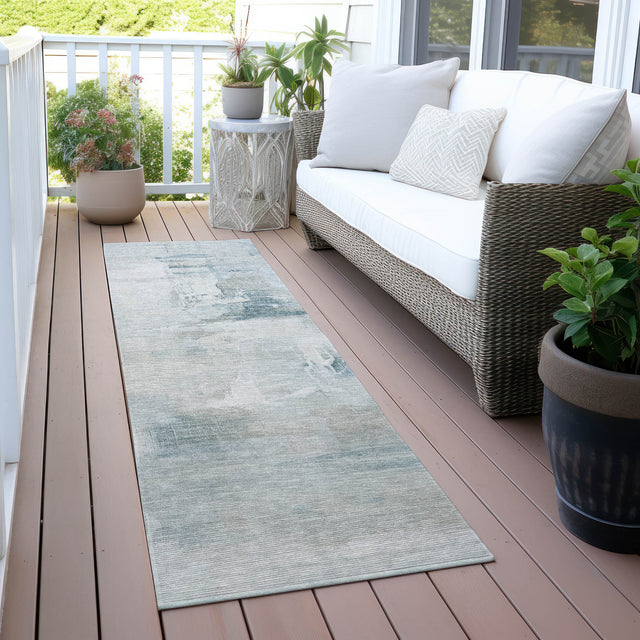 Addison Chantille ACN2044 Abstract Machine Made Transitional Sky Rug