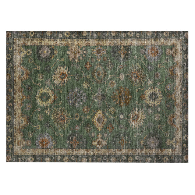 Addison Chantille ACN2045 Global Machine Made Traditional Fern Rug