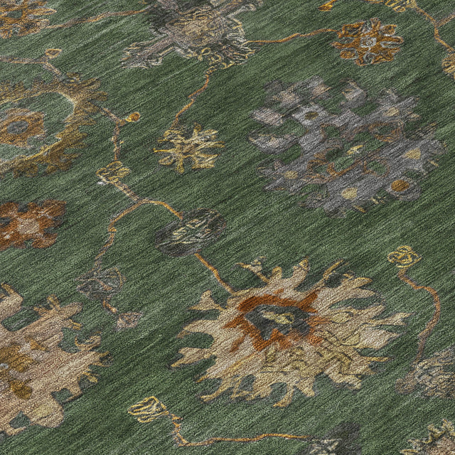 Addison Chantille ACN2045 Global Machine Made Traditional Fern Rug