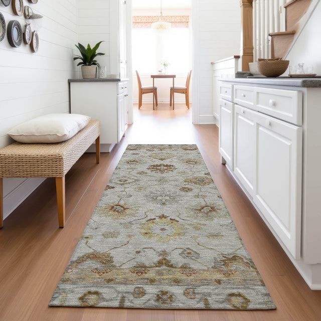 Addison Chantille ACN2045 Global Machine Made Traditional Taupe Rug