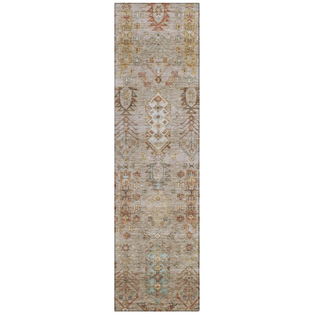 Addison Chantille ACN2047 Global Machine Made Traditional Beige Rug