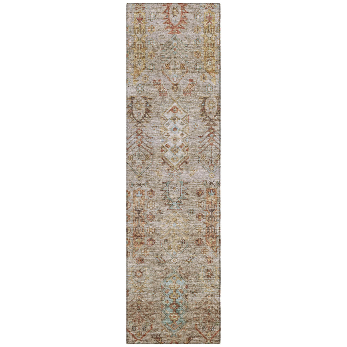 Addison Chantille ACN2047 Global Machine Made Traditional Beige Rug