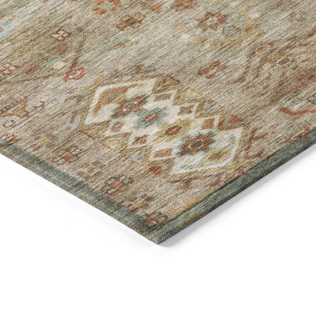 Addison Chantille ACN2047 Global Machine Made Traditional Beige Rug