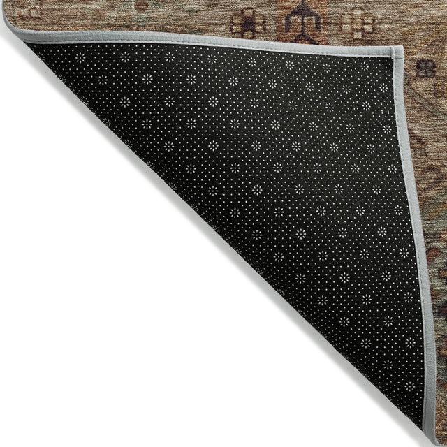 Addison Chantille ACN2047 Global Machine Made Traditional Brown Rug