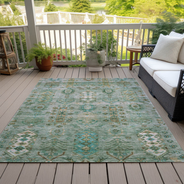Addison Chantille ACN2047 Global Machine Made Traditional Sage Rug