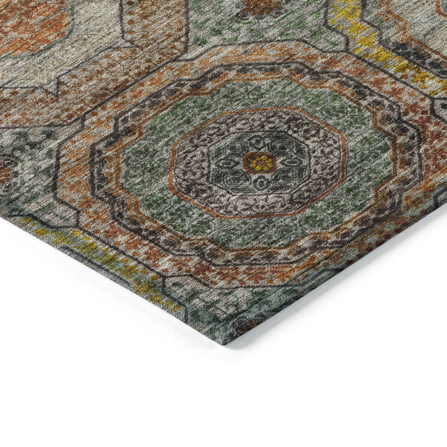 Addison Chantille ACN2050 Panel Machine Made Transitional Sage Rug