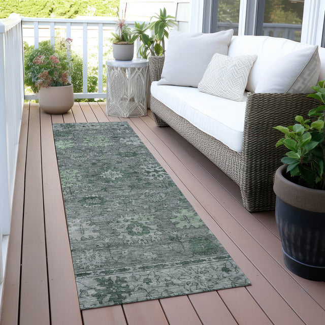 Addison Chantille ACN2051 Global Machine Made Traditional Aloe Rug