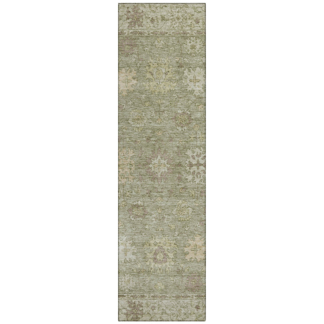 Addison Chantille ACN2051 Global Machine Made Traditional Sage Rug