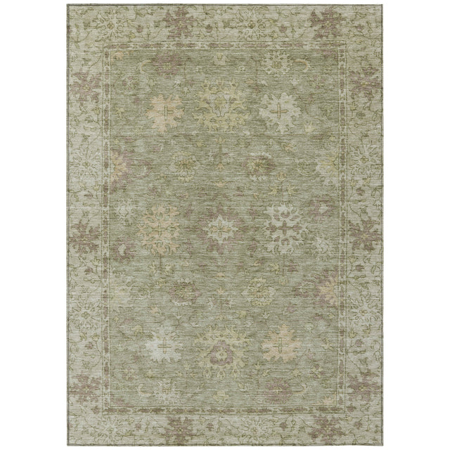 Addison Chantille ACN2051 Global Machine Made Traditional Sage Rug