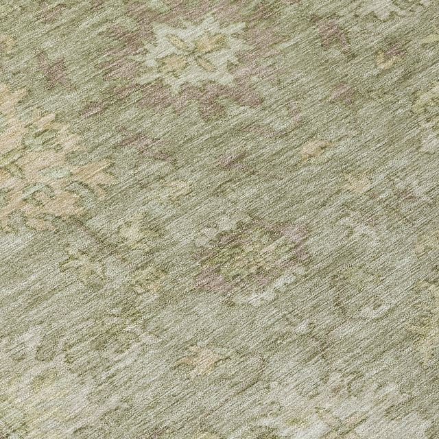 Addison Chantille ACN2051 Global Machine Made Traditional Sage Rug