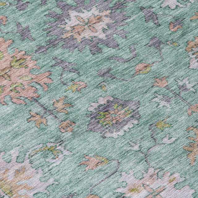 Addison Chantille ACN2052 Global Machine Made Traditional Mint Rug