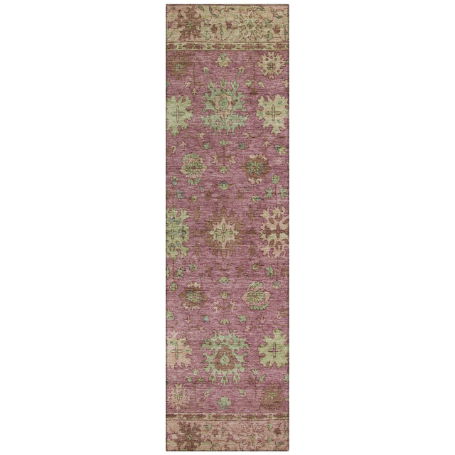 Addison Chantille ACN2052 Global Machine Made Traditional Pink Rug