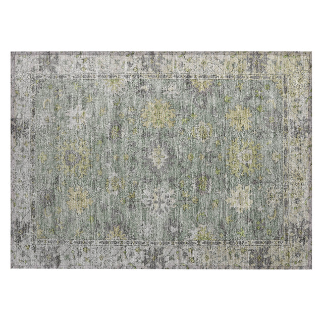 Addison Chantille ACN2052 Global Machine Made Traditional Sage Rug