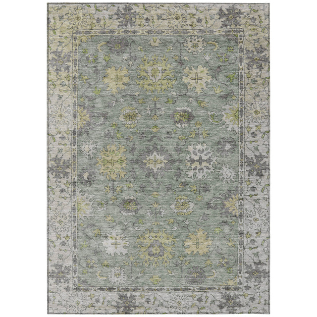 Addison Chantille ACN2052 Global Machine Made Traditional Sage Rug