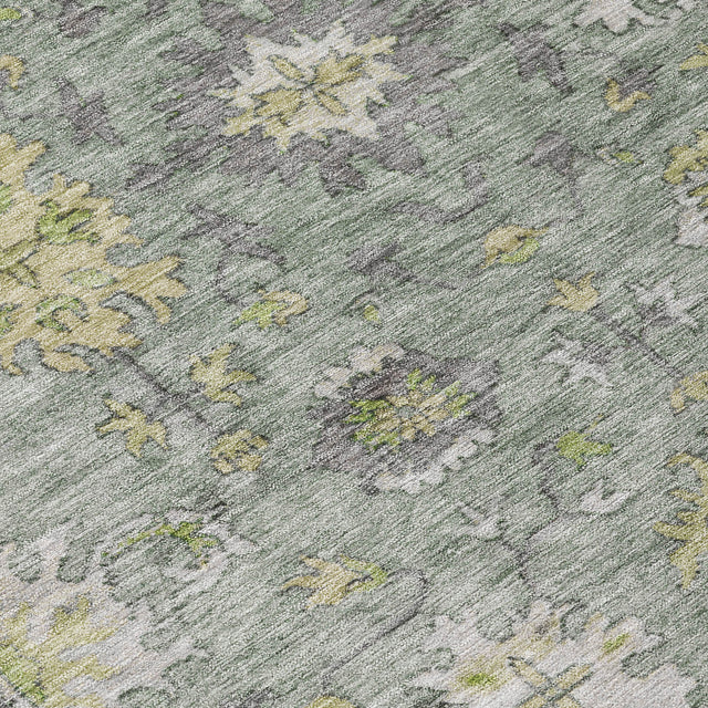 Addison Chantille ACN2052 Global Machine Made Traditional Sage Rug