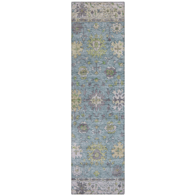 Addison Chantille ACN2052 Global Machine Made Traditional Seafoam Rug