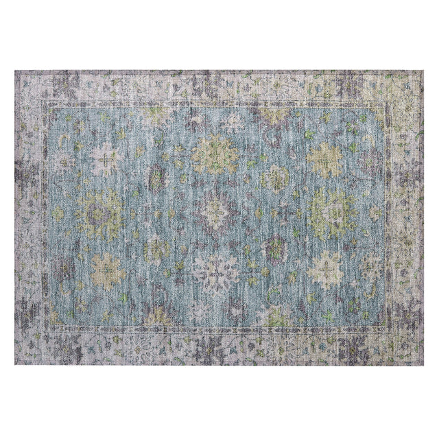 Addison Chantille ACN2052 Global Machine Made Traditional Seafoam Rug