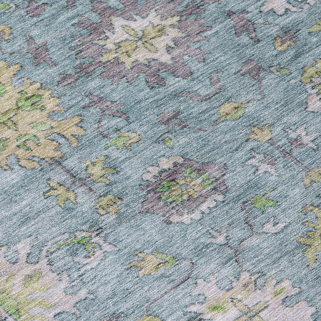 Addison Chantille ACN2052 Global Machine Made Traditional Seafoam Rug