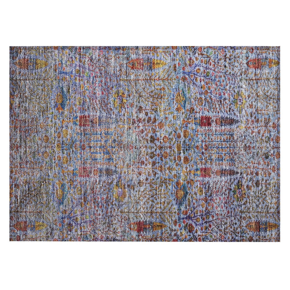 Addison Chantille ACN2053 Americana Machine Made Transitional Blue Rug