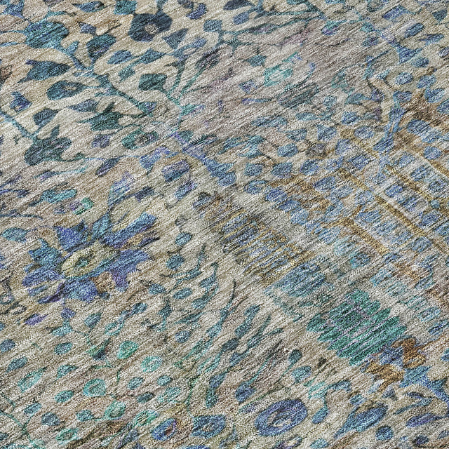 Addison Chantille ACN2053 Americana Machine Made Transitional Brown Rug