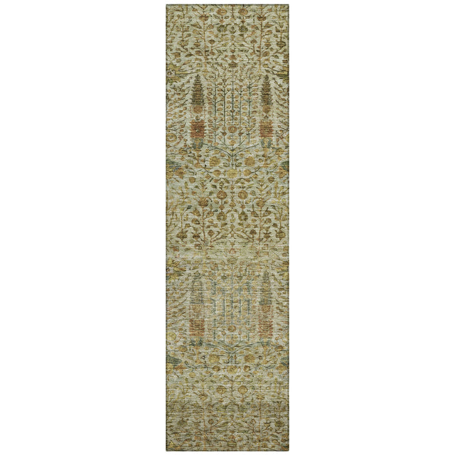 Addison Chantille ACN2053 Americana Machine Made Transitional Wheat Rug