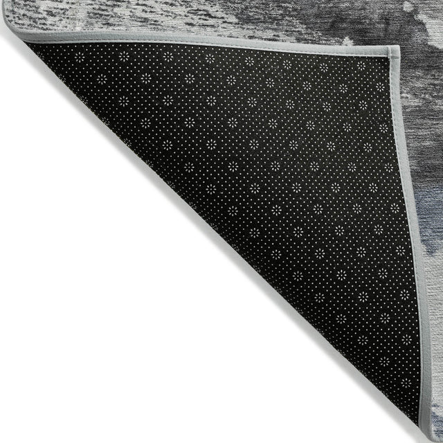 Addison Chantille ACN2054 Abstract Machine Made Transitional Gray Rug