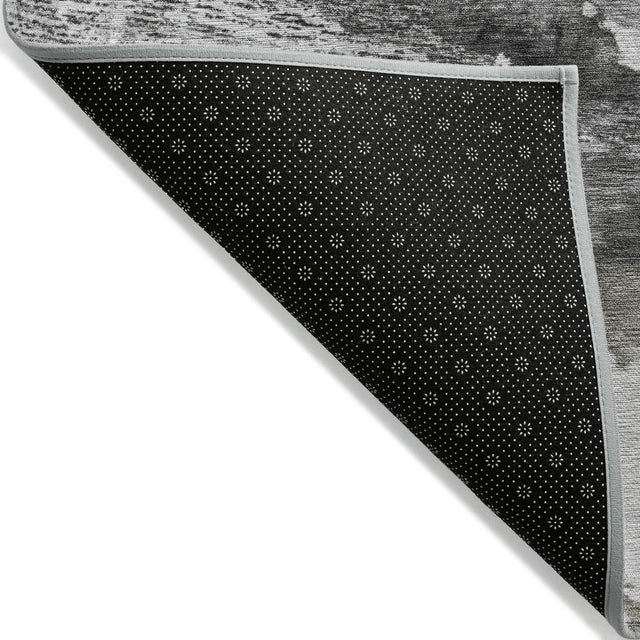 Addison Chantille ACN2054 Abstract Machine Made Transitional Pewter Rug