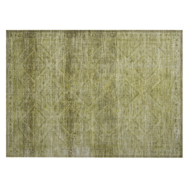 Addison Chantille ACN2060 Geometric Machine Made Transitional Aloe Rug