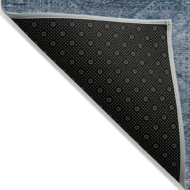 Addison Chantille ACN2060 Geometric Machine Made Transitional Blue Rug