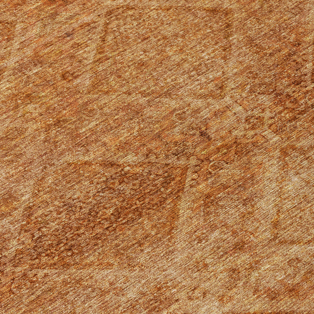 Addison Chantille ACN2060 Geometric Machine Made Transitional Copper Rug