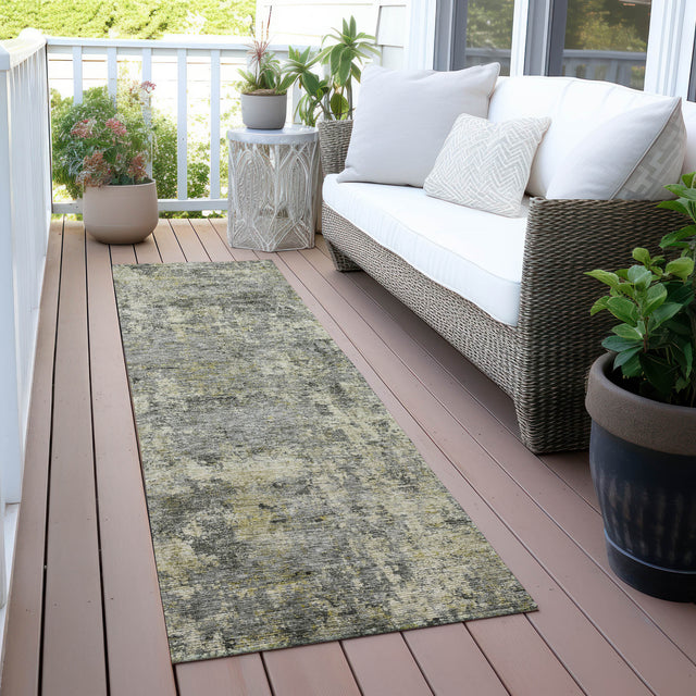 Addison Chantille ACN2061 Abstract Machine Made Transitional Pewter Rug